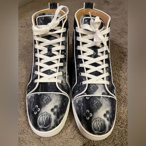 Christian Louboutin Louis Orlato Flat Jeans Sneaker